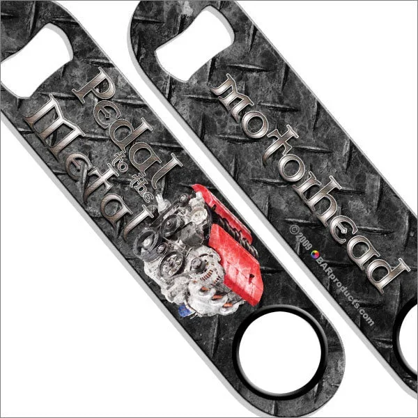 Speed Bottle Opener / Bar Key – Pedal to the Metal