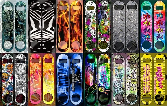 Speed Bottle Opener / Bar Key – Pre-Made Package – Pack of 12