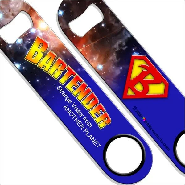 Speed Bottle Opener / Bar Key – Superman Bartender