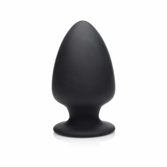 Squeeze-It Squeezable Large Anal Plug – Black