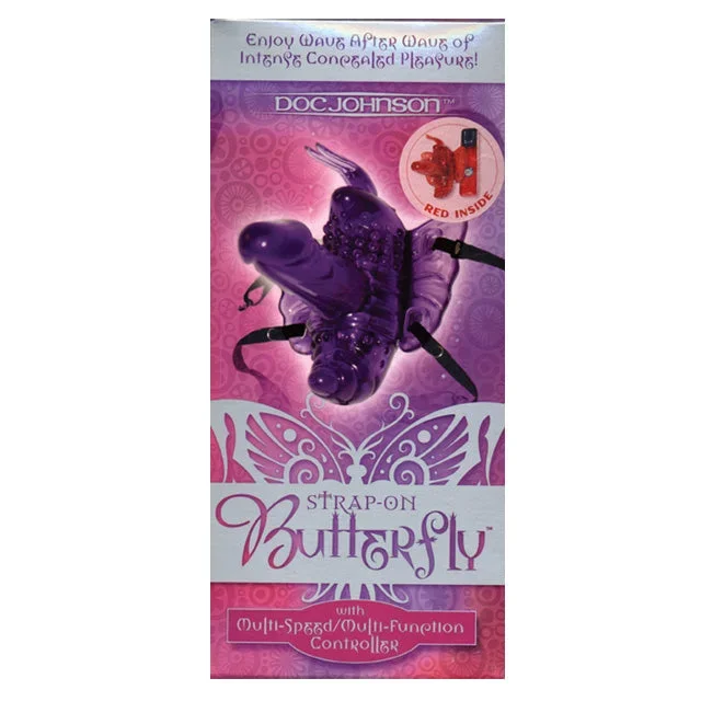Strap-On Butterfly (Purple)