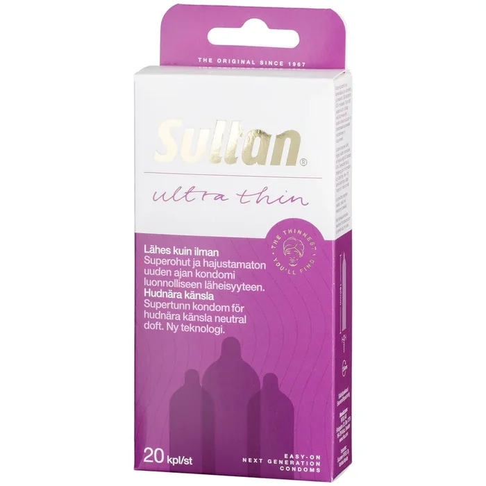 Sultan Ultra Thin Condoms 20 Pack