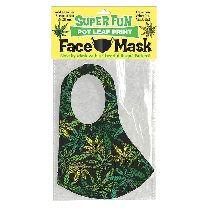 Super Fun Pot Leaf Mask