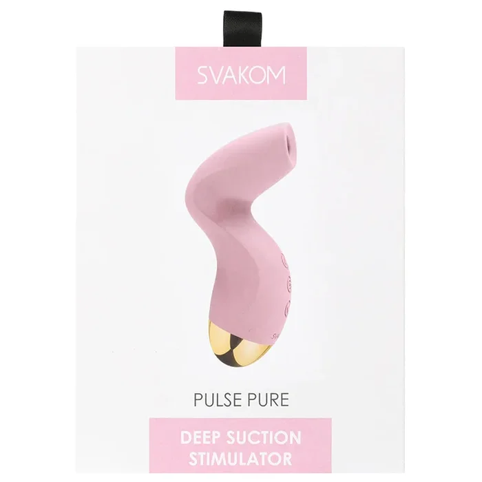 Svakom Pulse Pure Pure Deep Pulse Clitoral Stimulator – Pink