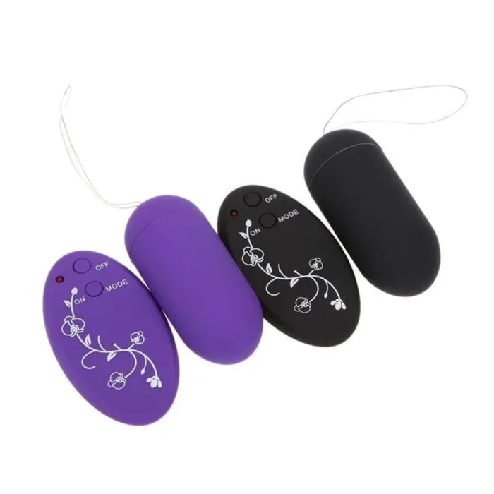 Sweet Silicone Discreet Wearable Silent Clit Egg Underwear Butterfly Purple Rose