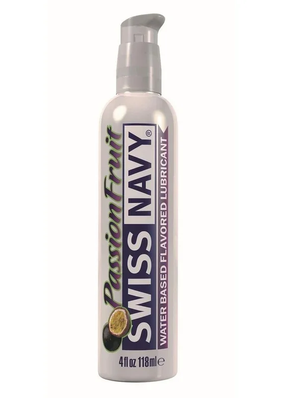 Swiss Navy Flavored Lubricant 4oz/118ml – Passion Fruit