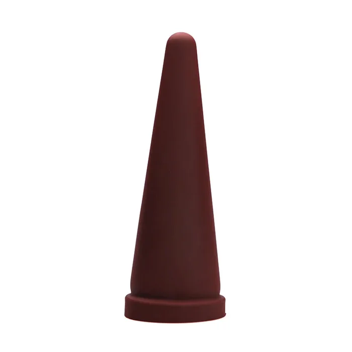 Tantus Cone Large Firm – Oxblood (Box Packaging)