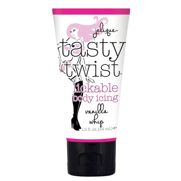 Tasty Twist Lickable Body Icing, Vanilla Whip, 1.5 Fl. Oz., Tube