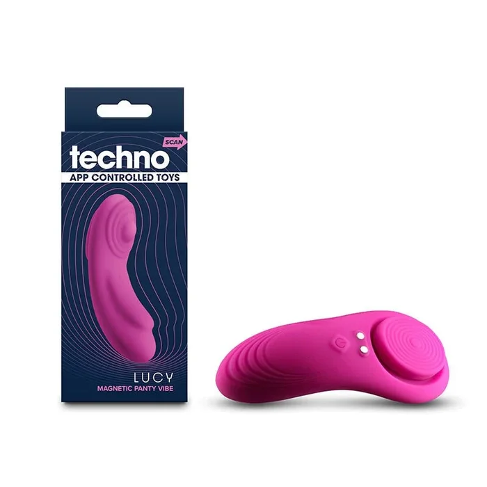 Techno – Lucy – Magenta – Magenta USB Rechargeable Panty Vibrator with App Control