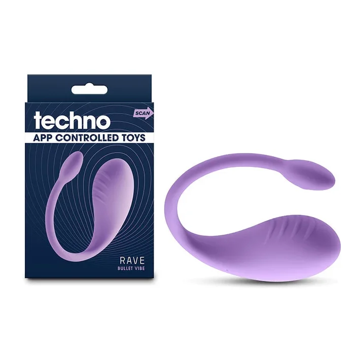 Techno – Rave – – USB Rechargeable Vibrator with App Control