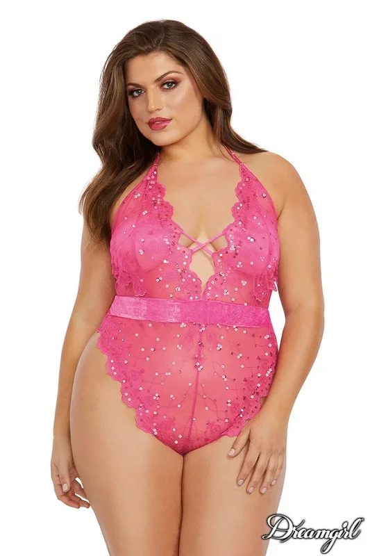 Teddy with Embroidered Sequins