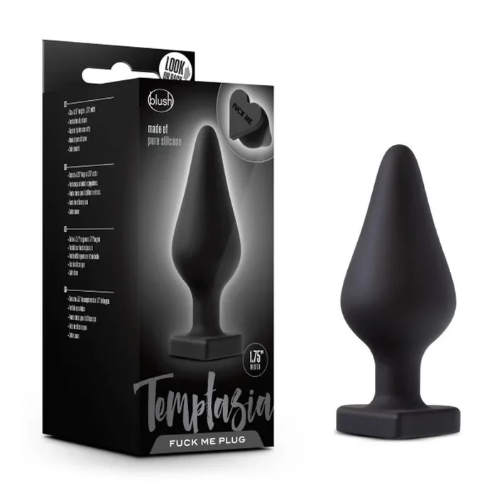 Temptasia – Fuck Me Butt Plug – Black