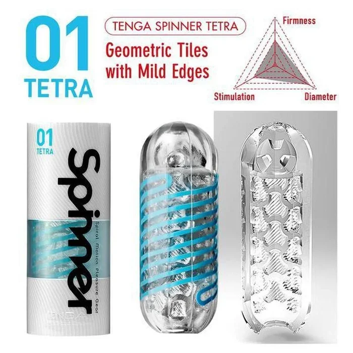 TENGA Spinner Penis Stroker | ‘Tetra’ 01