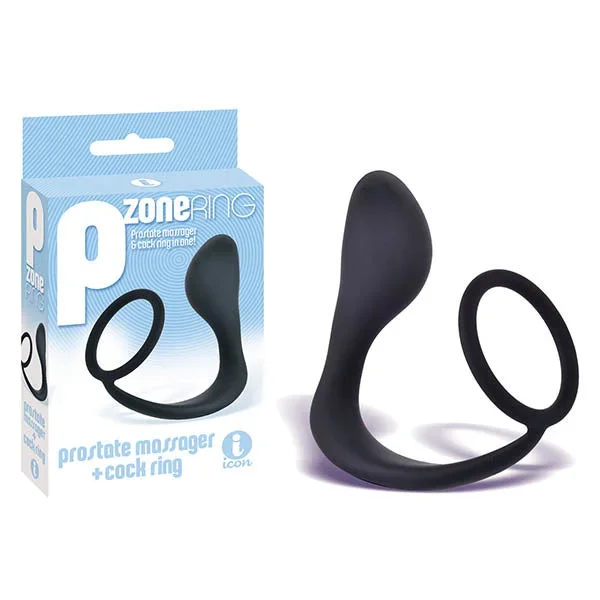 The 9’s P-Zone Cock Ring – Anal Plug with Cock Ring