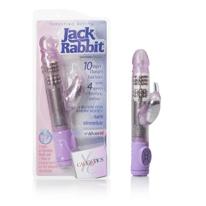 Thrusting Jack Rabbit: 6-Speed, 7-Function Waterproof Vibrator