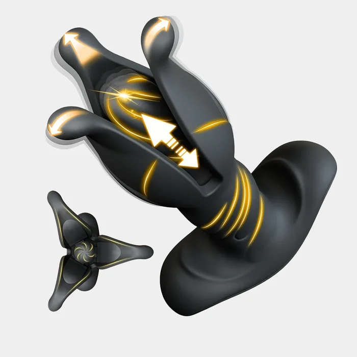 Thrusting Prostate Anal Stretcher With Remote