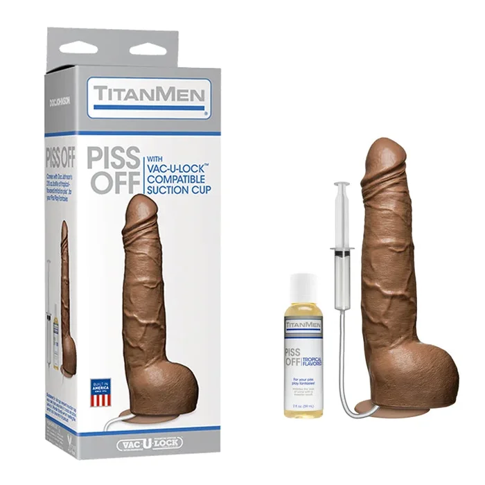 Titanmen – Pissoff W/ Suction Cup Caramel