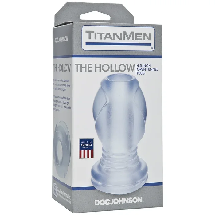 TitanMen The Hollow Open Tunnel Plug – 4.5 Inch