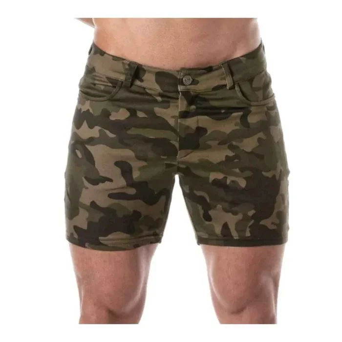 TOF Paris Army Mid-Thigh Shorts – Size : XXL