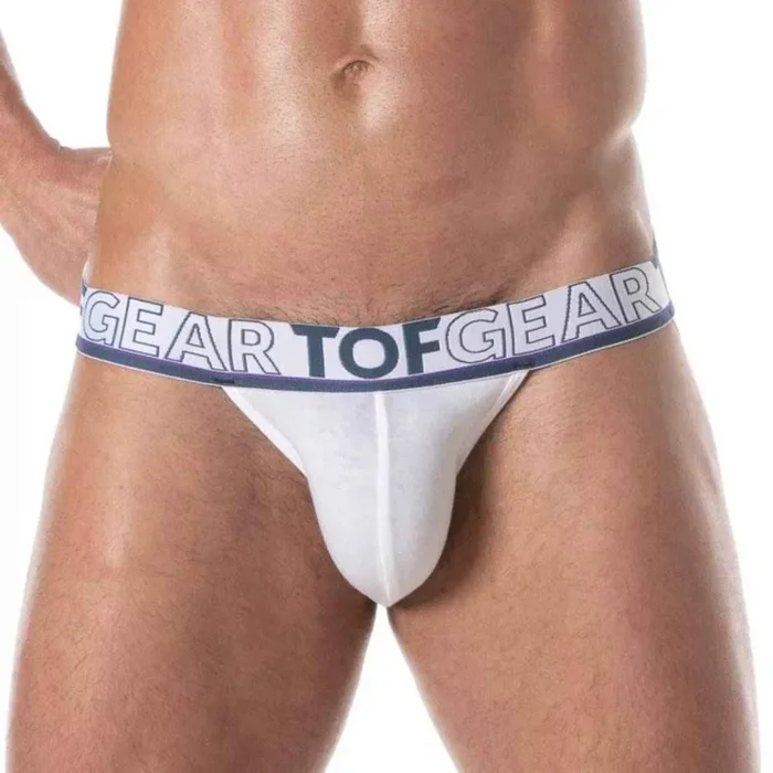 TOF Paris Champion Jockstrap White – Size : L