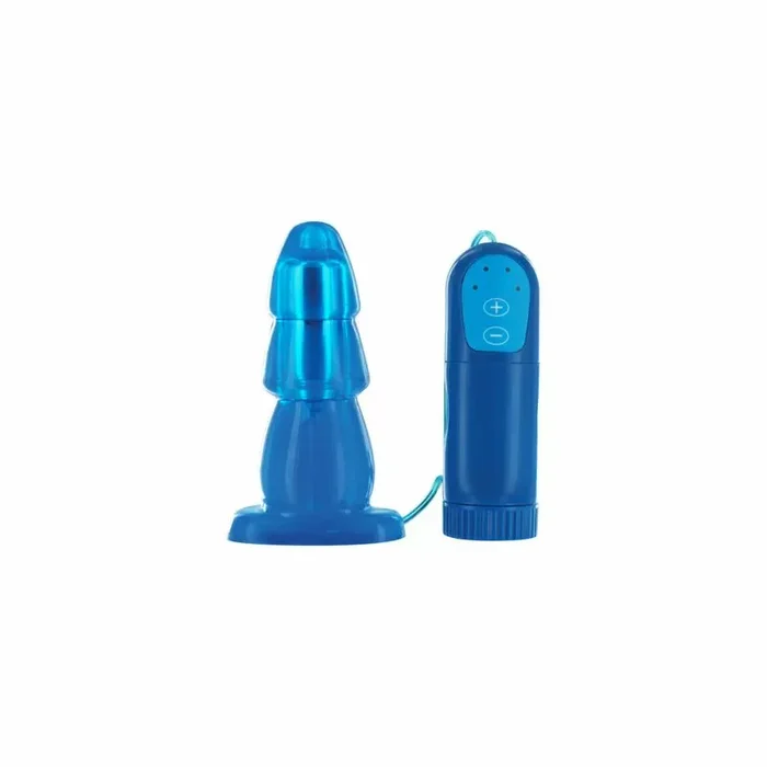 Toyz4Lovers The Deep Blue Vibrating Butt Plug