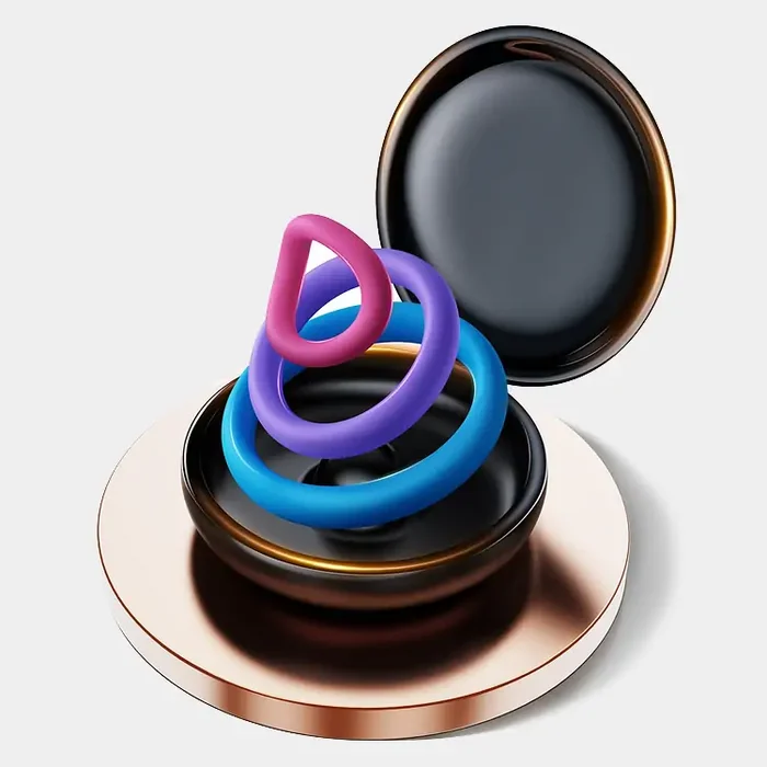 Tripple Siliocne Penis Rings Different Sizes