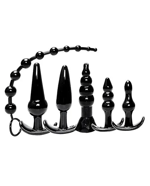 Try-Curious Anal Plug Kit – Black