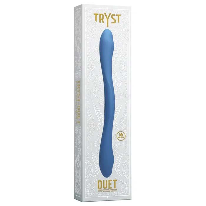 TRYST Duet Double Ended Vibrator – Periwinkle Blue