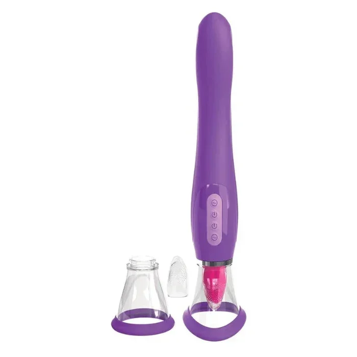 Ultimate Pleasure Silicone Vibrating Multi-Speed Rechargeable Clit Stimulator
