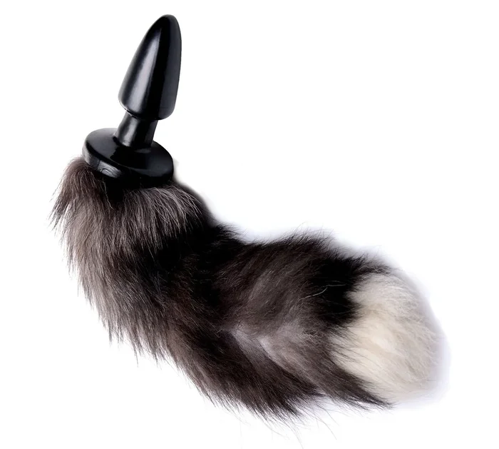 Ultra sexy plug anal cola de zorro gris Tailz (Plug M)
