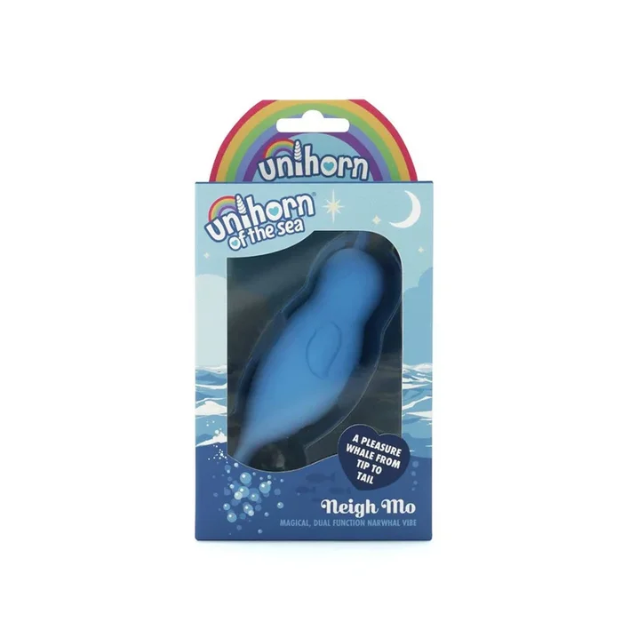 Unihorn of the Sea – Neigh Mo – The Narwhal – USB Rechargeable Dual Motor Stimulator
