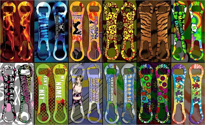 V-Rod® Bottle Opener / Pour Spout Remover – Pre-Made Package – Pack of 12