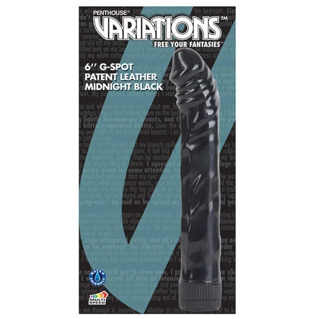 Variations G-Spot 6in.Leather (Black)