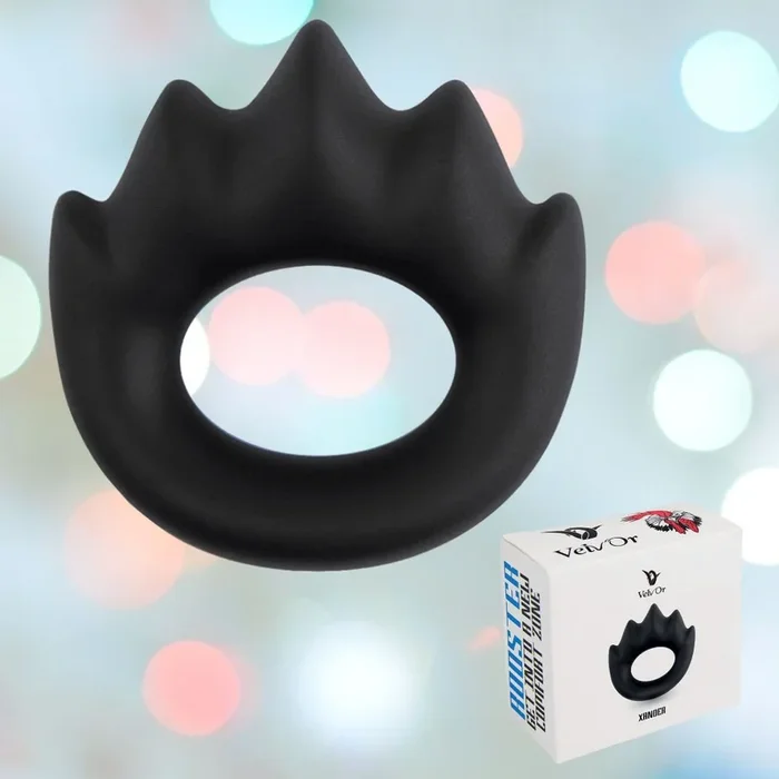 Velv’Or Rooster Xander Spiky Soft Silicone Cock Ring