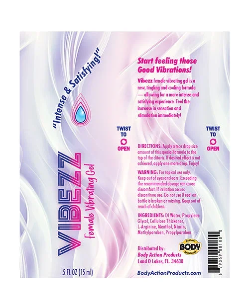 VIBEZZ Stimulating Gel – .5 oz Bottle