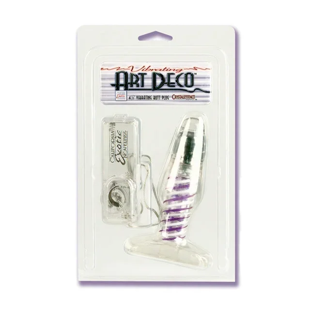 Vibrating Art Deco 4.5In. Butt Pl