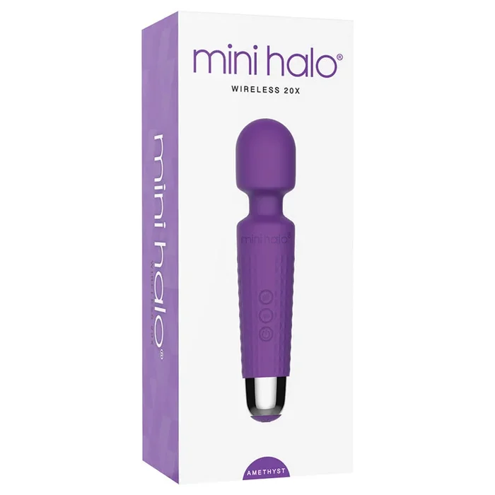 Voodoo Mini Halo Wand Massager – Amethyst