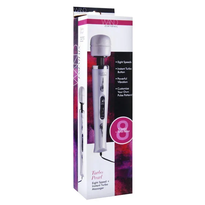 Wand Essentials Wand Essentials 8 Speed Turbo Pearl Massager – 110V