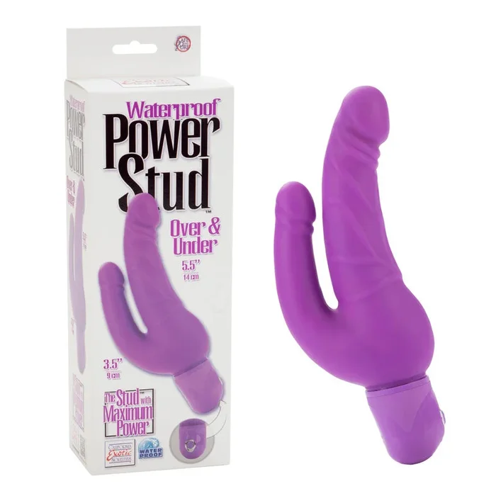Waterproof Power Stud Over & Under – Purple