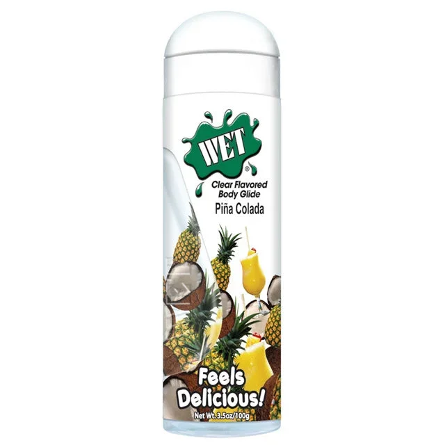 Wet Flavored Lubricant (3.5 oz Pina Colada)