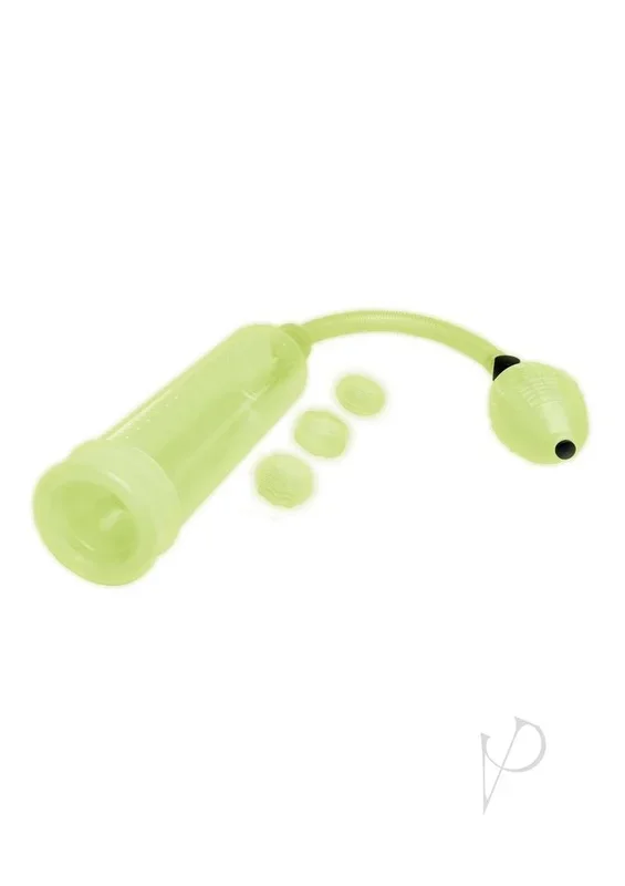 WhipSmart Glow In The Dark Penis Pump and Stamina Cock Ring