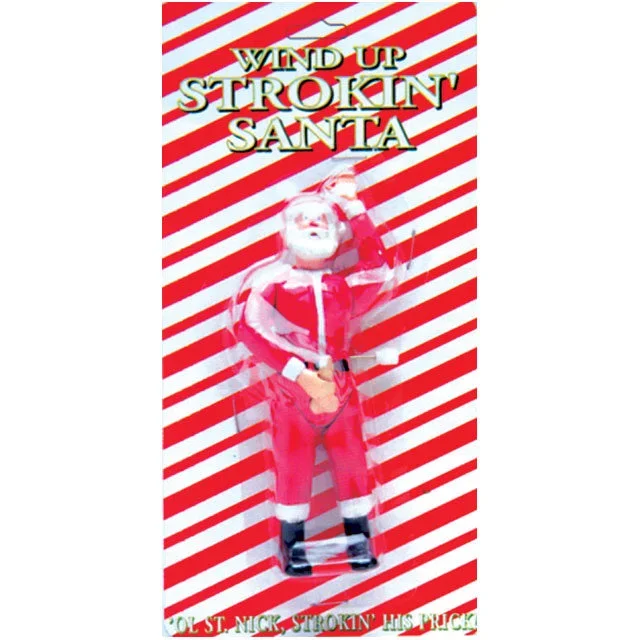 Wind Up Stroken Santa