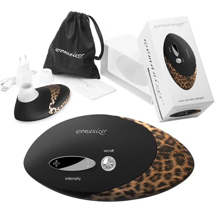 Womanizer Pro (W500) Black w/Leopard Print