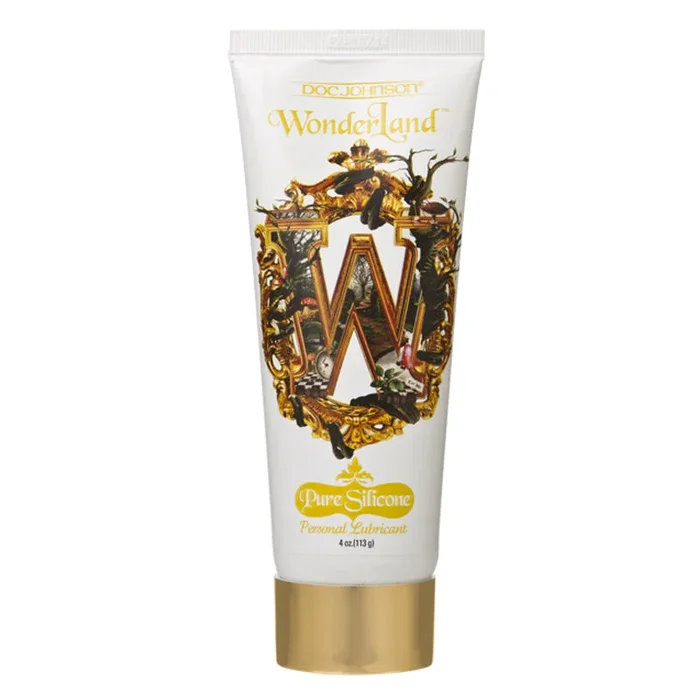 Wonderland Lube Pure Silicone 4oz Boxed