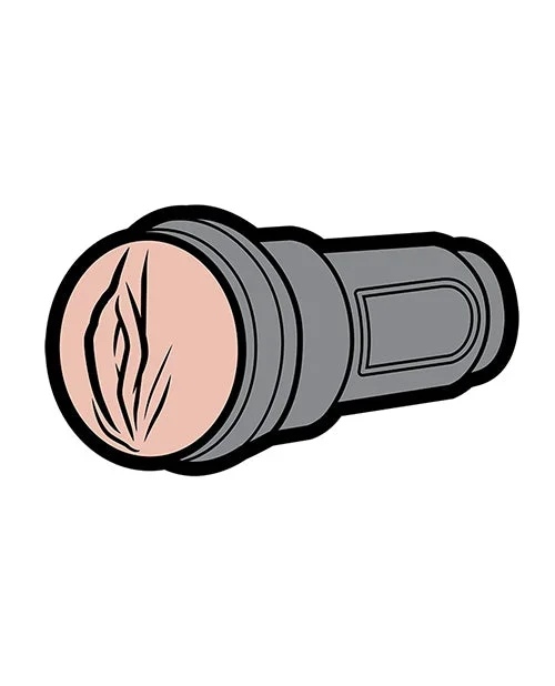 Wood Rocket Sex Toy Stroker Pin – Grey/Ivory