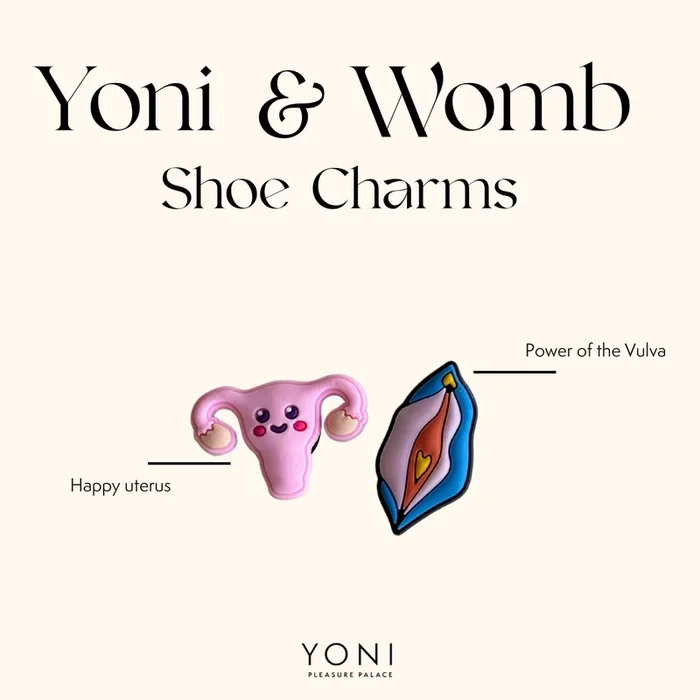 Yoni & Womb Shoe Charms