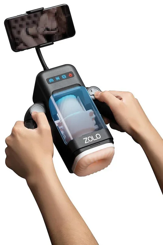 Zolo – Blowstation Controller Style Masturbator With Phone Mount